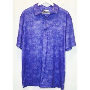 Callaway Purple Golf Polo